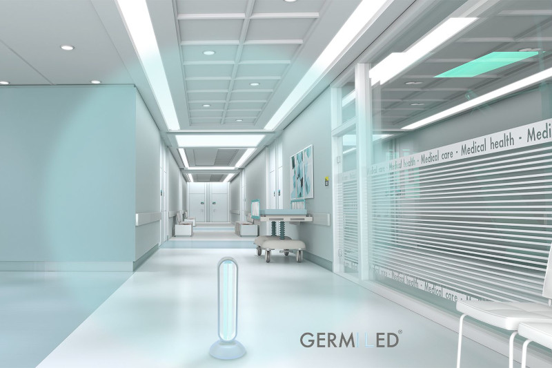 Esterilizar y desinfectar laboratorios con luz germicida Germiled