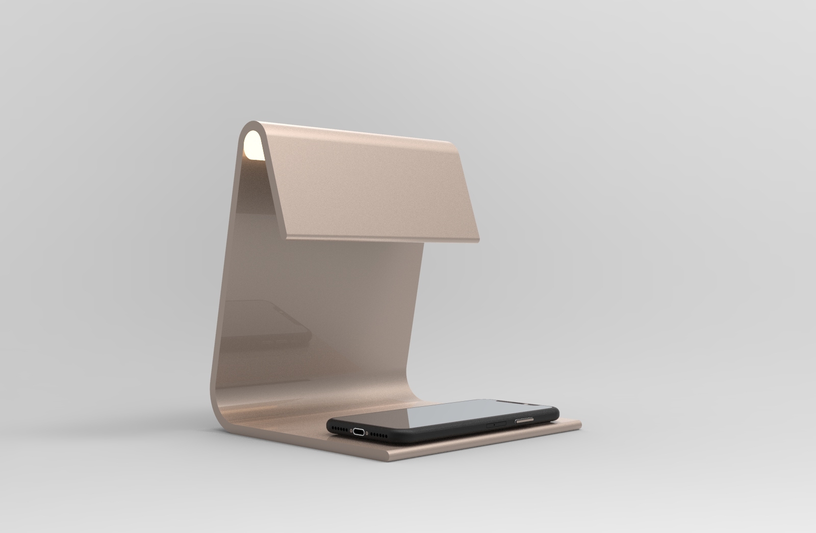 García Requejo reading lamp curve